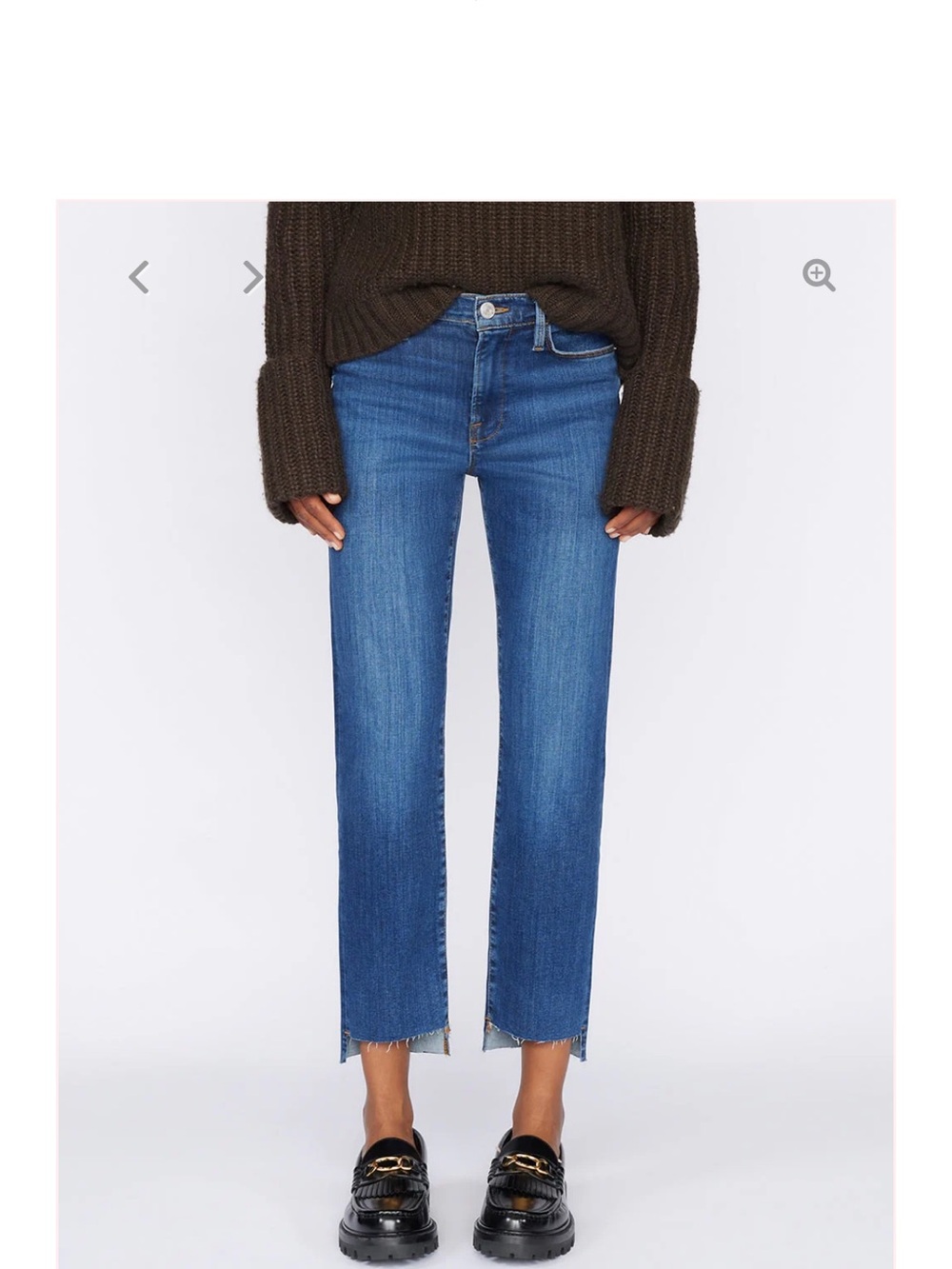 Frame jean Le High Straight in best selling Orlena. Size 28